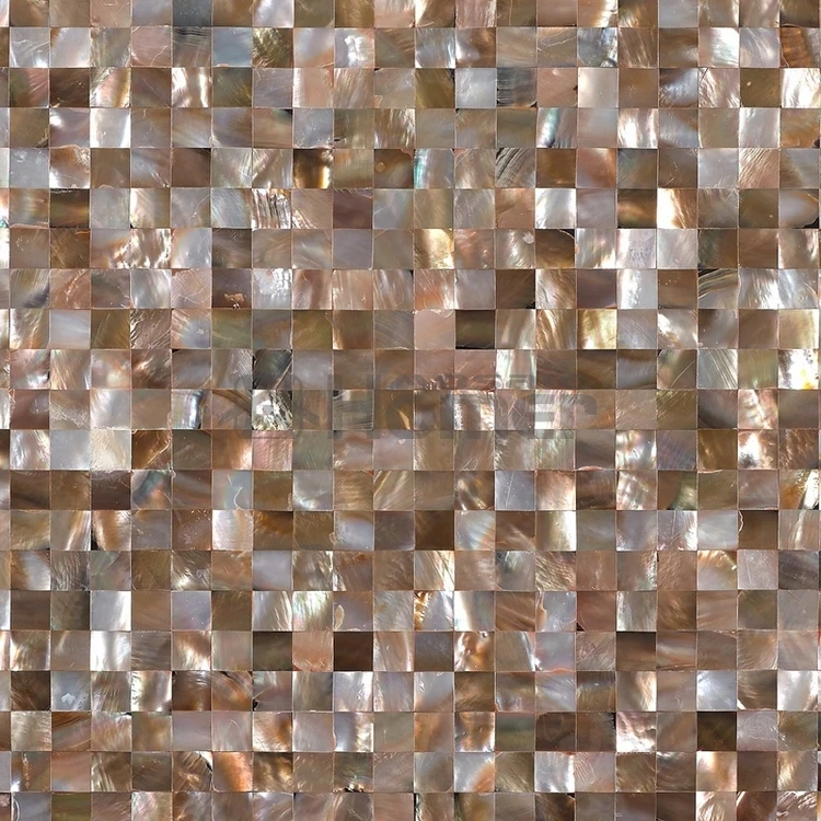 Бесплатная доставка! Бесшовная мозаичная плитка из натуральных ракушек