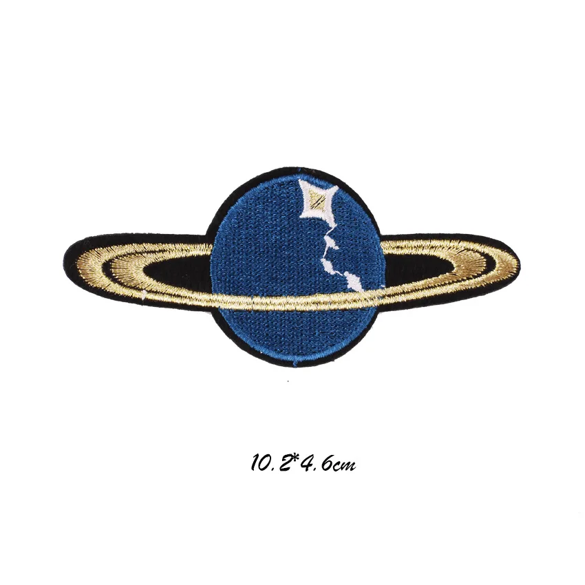 1 шт. UFO Astral Planet вышитые патчи ракета детский астронавт утюжок на Патчи для одежды