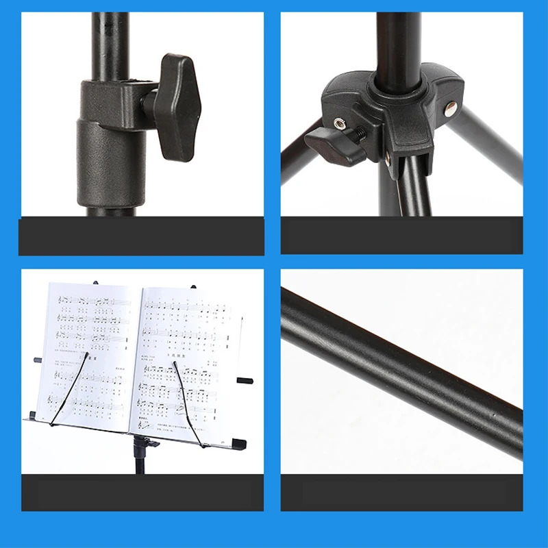 Music Stand Shelf Guitar Zither Spectrum Accessories Table Violin Bold Portable Folding Stands | Спорт и развлечения