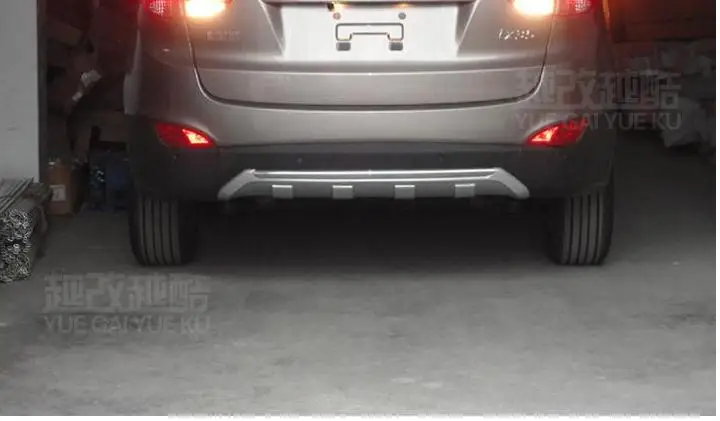 Подходит для Hyundai ix35 2009-2015 протектор переднего и заднего бампера пороги внешние