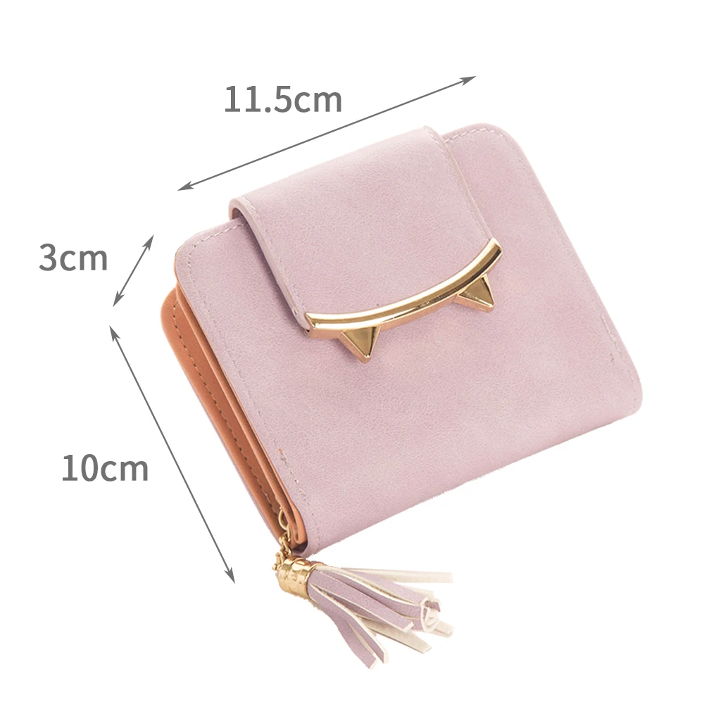 Кошельки для женщин кошелек женский дропшиппинг леди Кот милый из искусственной