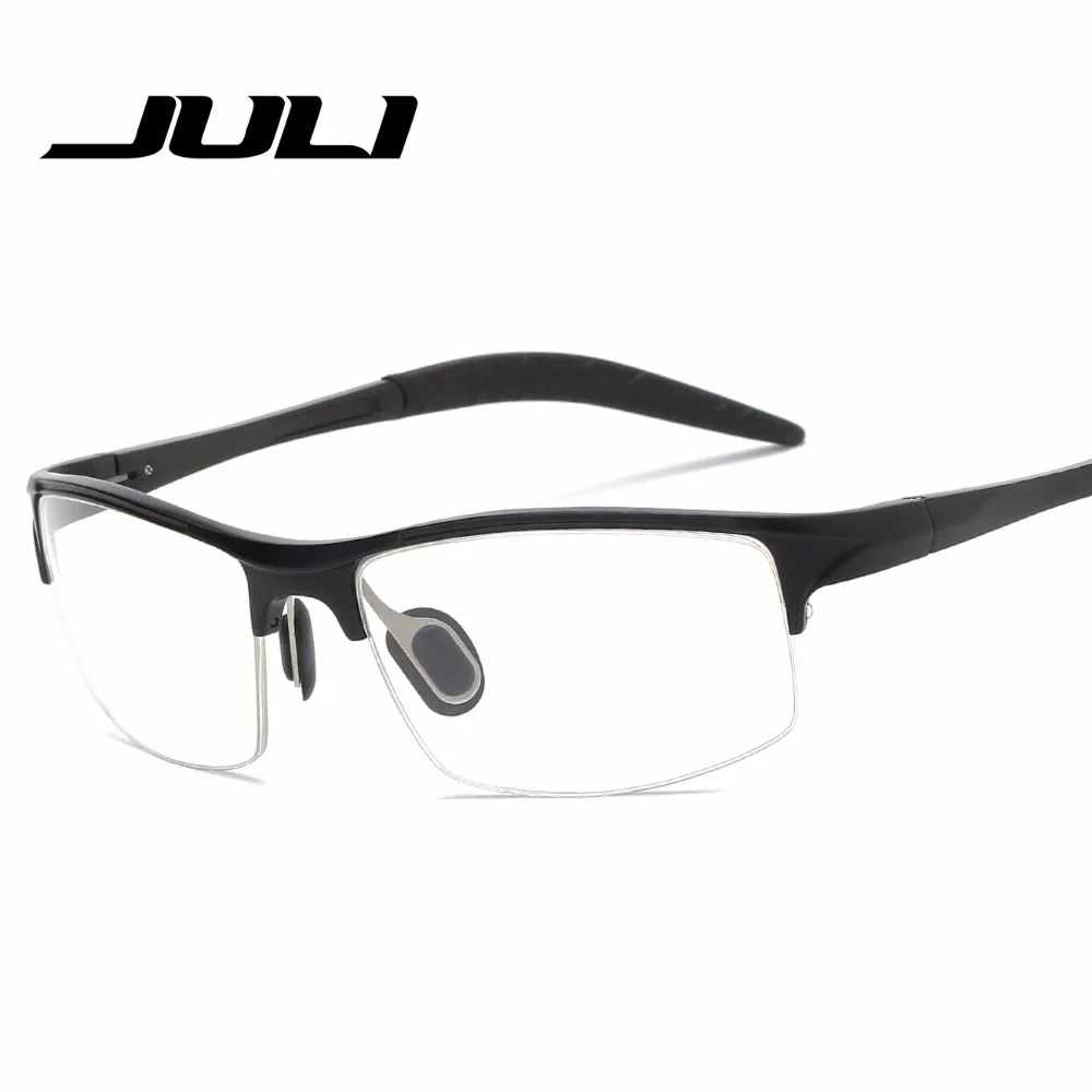 JULI EYEWEAR Men Optical Frames Eyeglasses Rack Commercial Glasses Fashion Myopia Magnesium aluminum Frame | Аксессуары для одежды