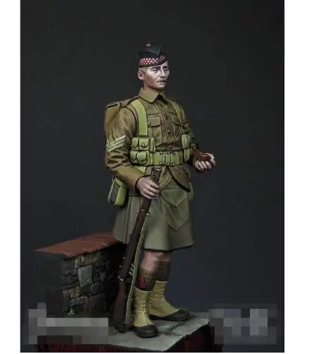 1/24 75 мм Highlanders древние (без основания) наборы моделей фигурок из смолы миниатюрные