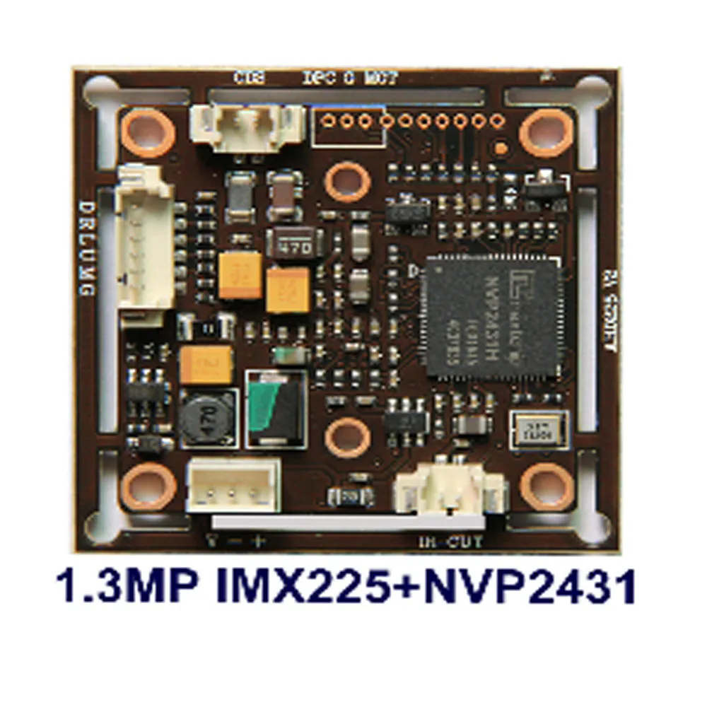 CNDST мини квадратный HD AHD 960P 1.3MP модуль камеры Sony NVP2431H + IMX225 32*38 мм w/OSD Мини плата