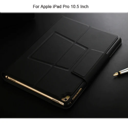 Sinpan беспроводной Keybaord Чехол для iPad Pro 10,5 дюймов, ультра-тонкий и светильник-весит Премиум кожаный чехол с магнитом USB зарядка - Цвет: Black
