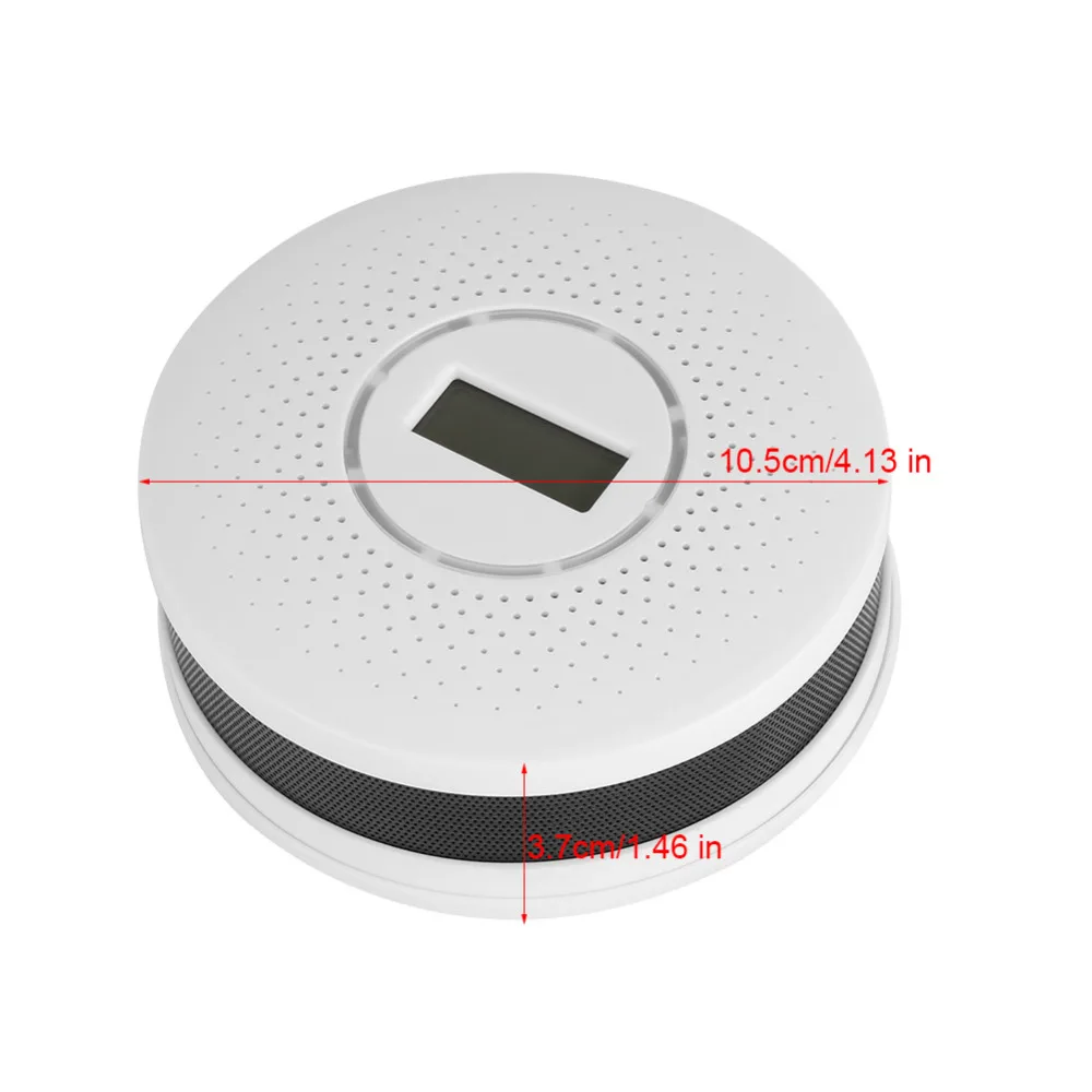 

Carbon Monoxide CO & Smoke Combination Smart Sound Alarm Monitor Detector Fire Sensor Detection Tools