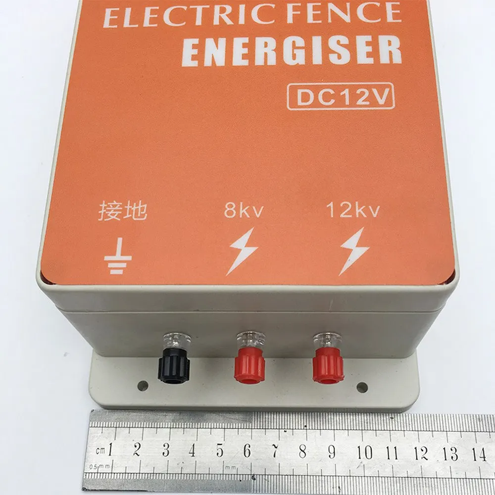 Солнечный Электрический забор 20 км зарядное устройство с контроллером для