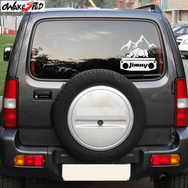 Для Suzuki Jimny персонализированные текстовые наклейки для автомобиля горная