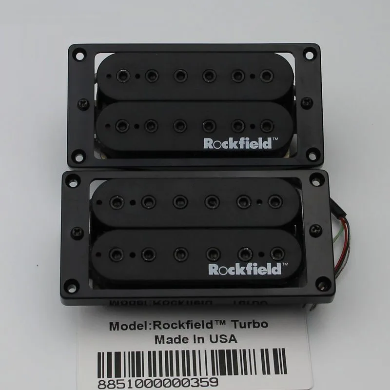Набор звукоснимателей Rockfield Turbo Black Humbucker|Детали и аксессуары для гитар| |