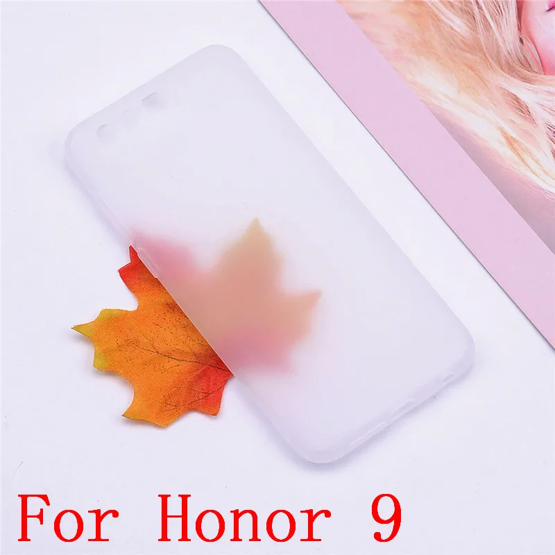 Transparent white Чехол для Honor 9 Lite из мягкого ТПУ для Huawei Honor 9/Honor 9 Lite, чехол, бампер, силиконовый чехол для Huawei Honor 9 Lite, чехол - Цвет: Transparent white