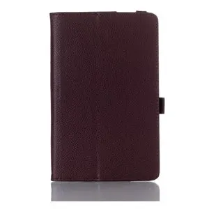 brown Чехол Funda для samsung Galaxy Tab 3 lite 7,0 T110 T111 планшет pu кожаный чехол-подставка для samsung Tab E 7,0 T113 T116 - Цвет: brown