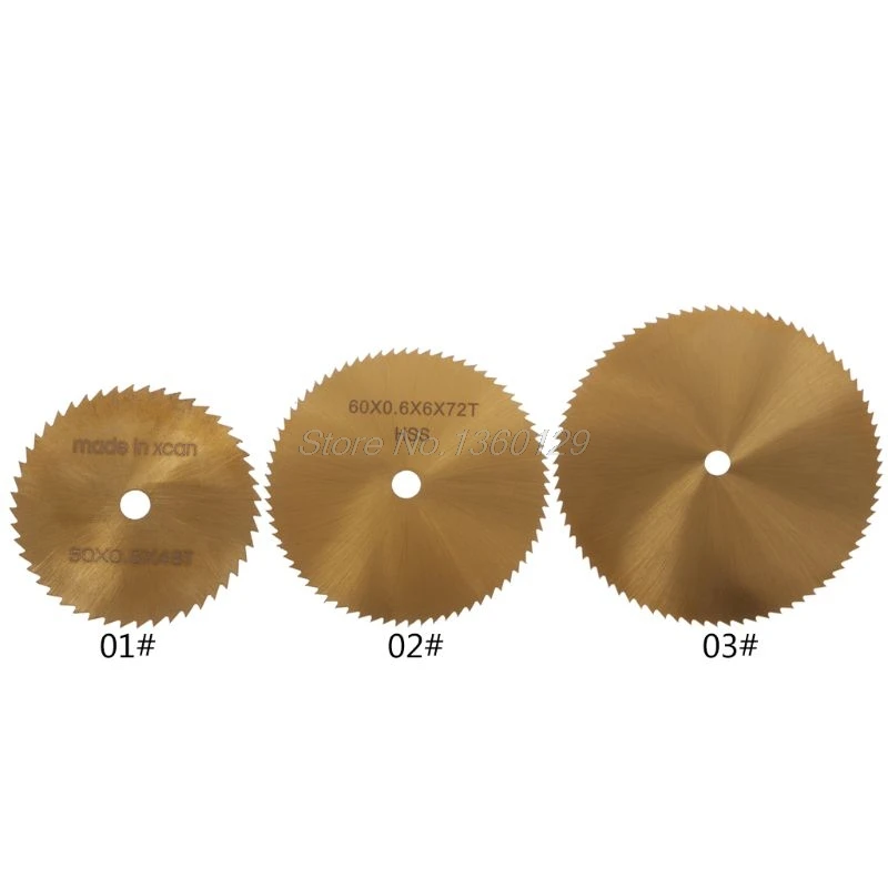 Мини циркулярное пильное лезвие HSS с TI покрытием ультратонкие вращающиеся