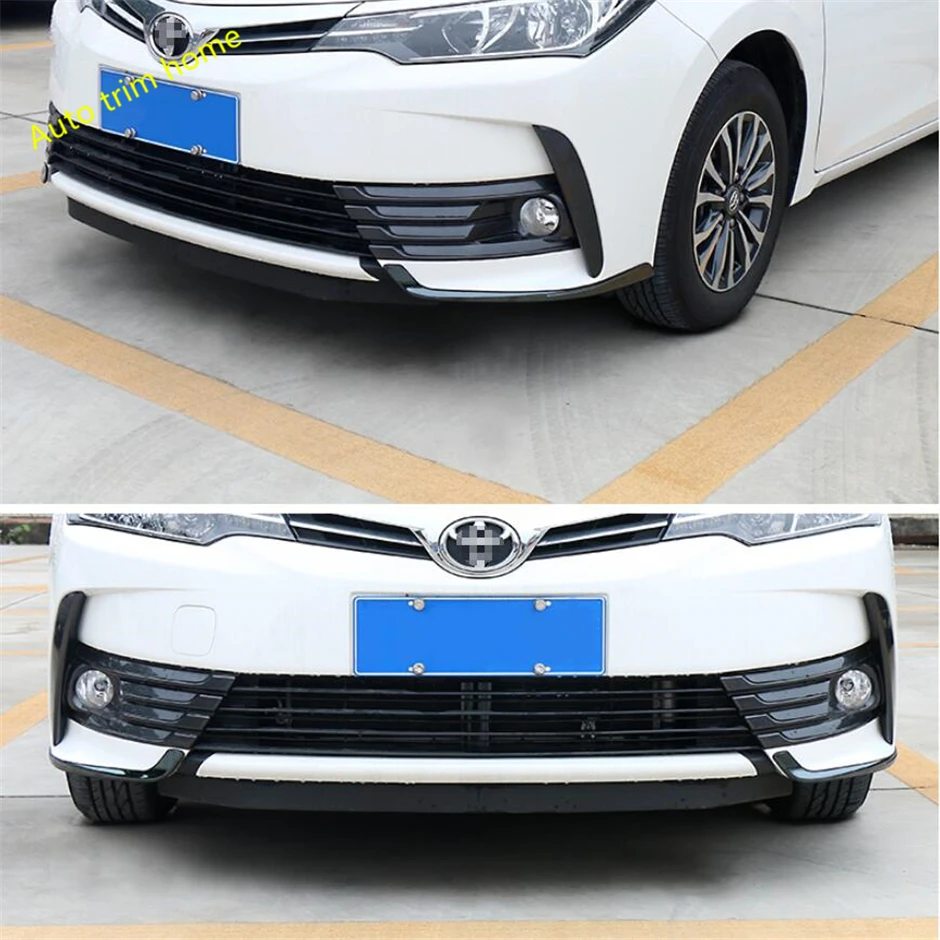 Лампы для защиты панели Toyota Corolla 2017 2018 из нержавеющей стали|Хромирование| |