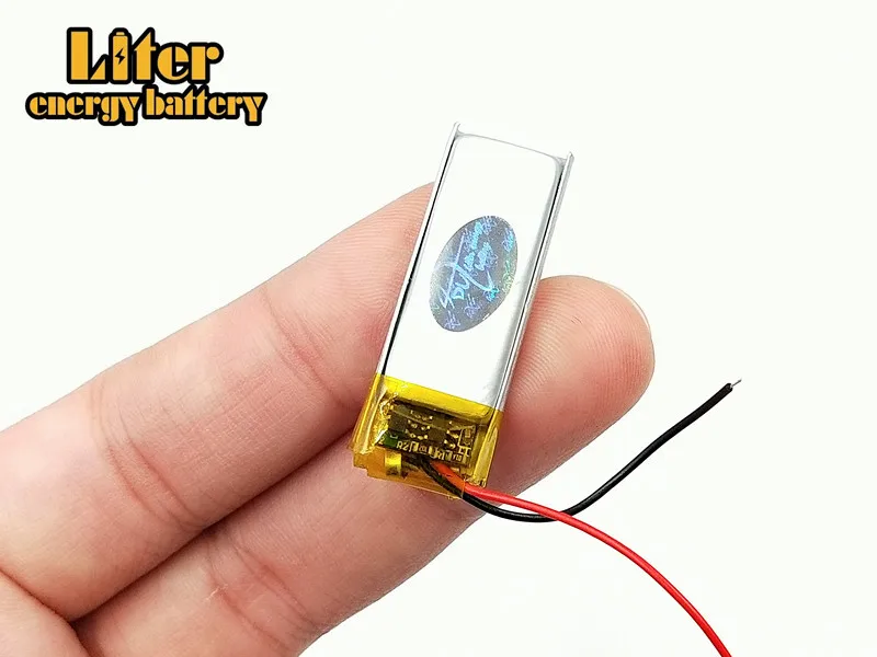1/2/4 шт. литий полимерная аккумуляторная батарея 501230 130 мАч для GPS MP3 MP4 BT наушники с