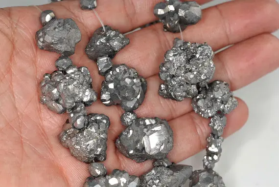 Натуральный Цитрин 17x13 мм драгоценный камень титан серебро Nugget Loose Beads 4 5 inch