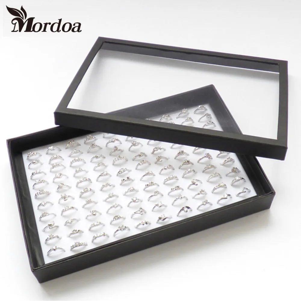 Органайзер держатель для украшений с черной и белой губкой 100 отделений|ear stud