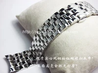 new 18 19 20 21 22 23mm high quality watchband watch parts male strip solid stainless steel bracelets straps for branded watch
