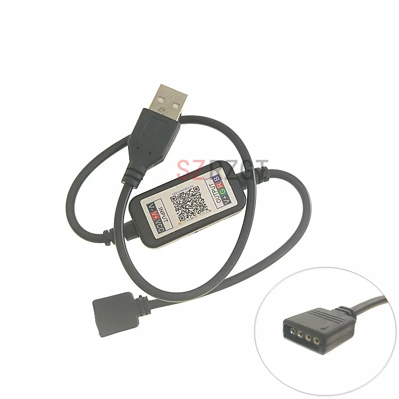 RGB Bluetooth-compatible Controller Music For 5050 3528 5630 LED Strip controller | Освещение