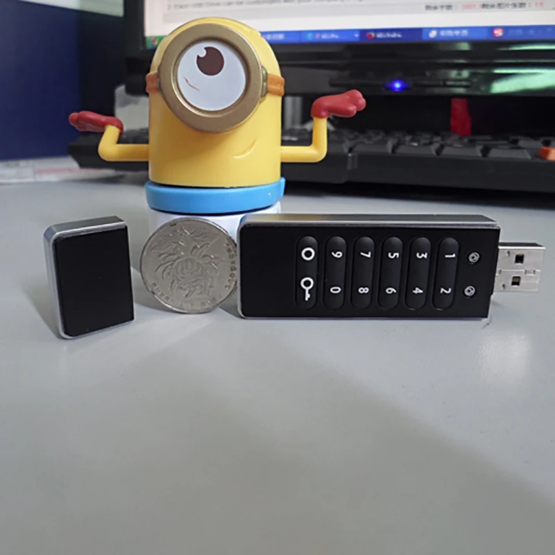 Новый USB флэш накопитель 8 ГБ 16 32 64 Гб дополнительный пароль ключ безопасный U диск