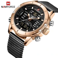 naviforce men military watch 30m waterproof wristwatch led quartz clock sport watch male relogios masculino sport watch men 2019
