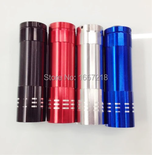 Мини вспышка с 9 светодиодный Ультраяркий Черный H1E1 # LRT15181 #|light up torch|light led torchlight torch