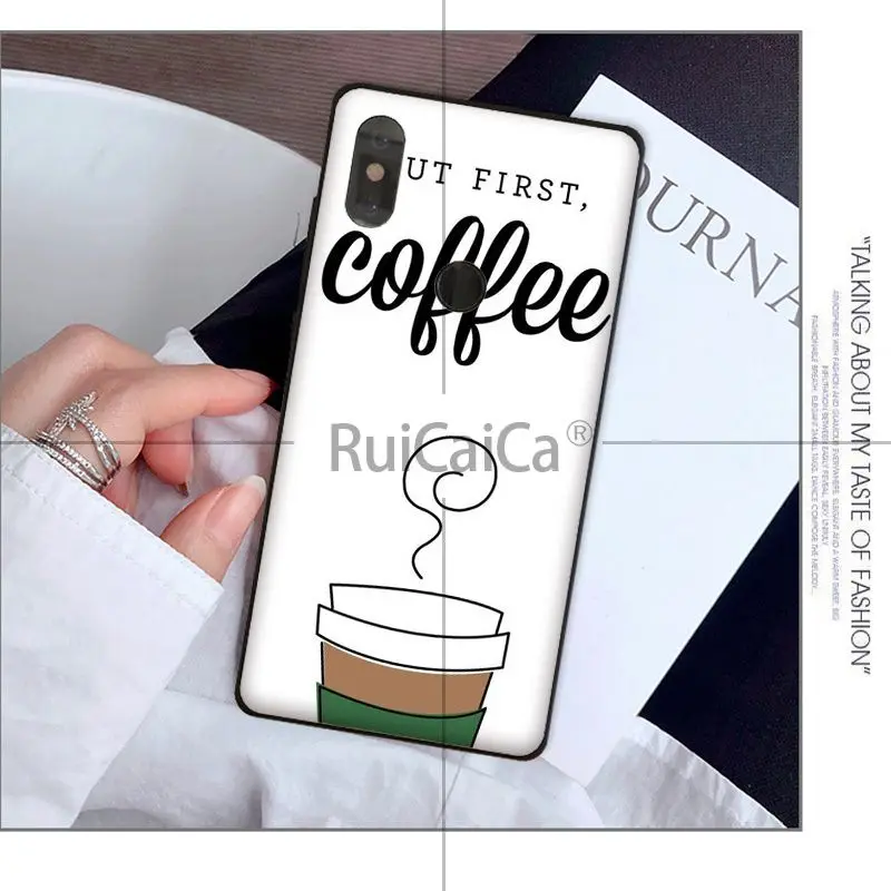 Смарт чехол Ruicaica для Redmi 5 plus Note Xiaomi Mi 6 8 SE 3|Чехлы-накладки| |