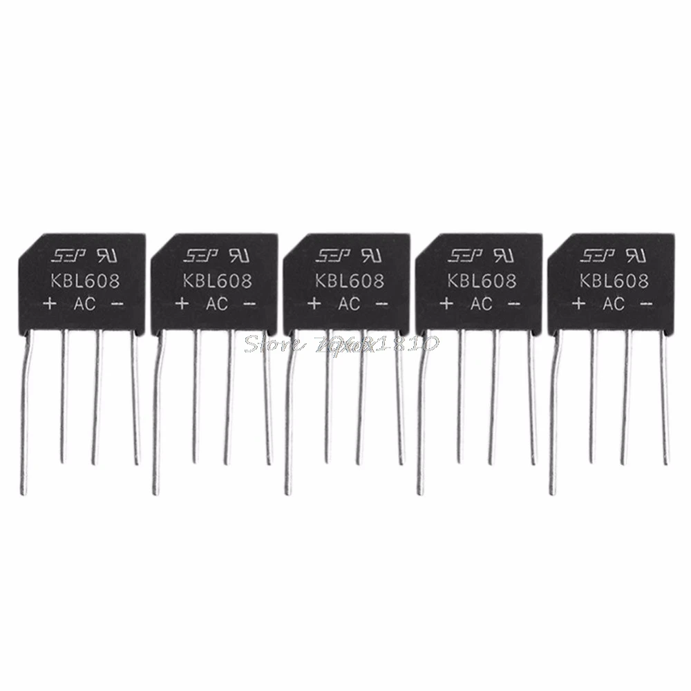 5Pcs KBL608 6A 800V Bridge Diode Rectifier New Whosale&Dropship|bridge diode rectifier|diode rectifierbridge |