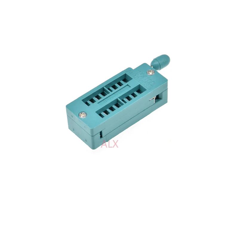 2 шт. зеленый DIP16 ZIF ZIP IC SOCKET 16 P DIP чип тестовый адаптер PIN dip 54 мм шаг разъем для