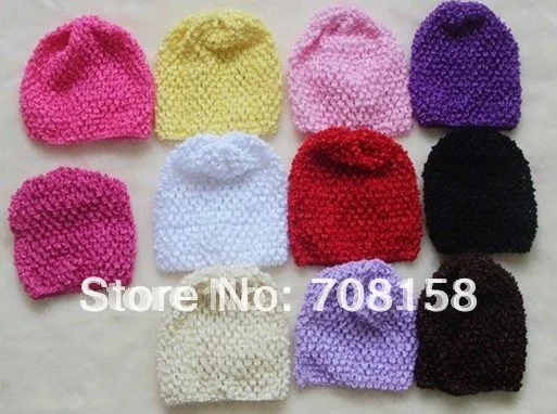 Бесплатная доставка 240 шт Детские вязаные вафельные шляпы и шапочки шапки много