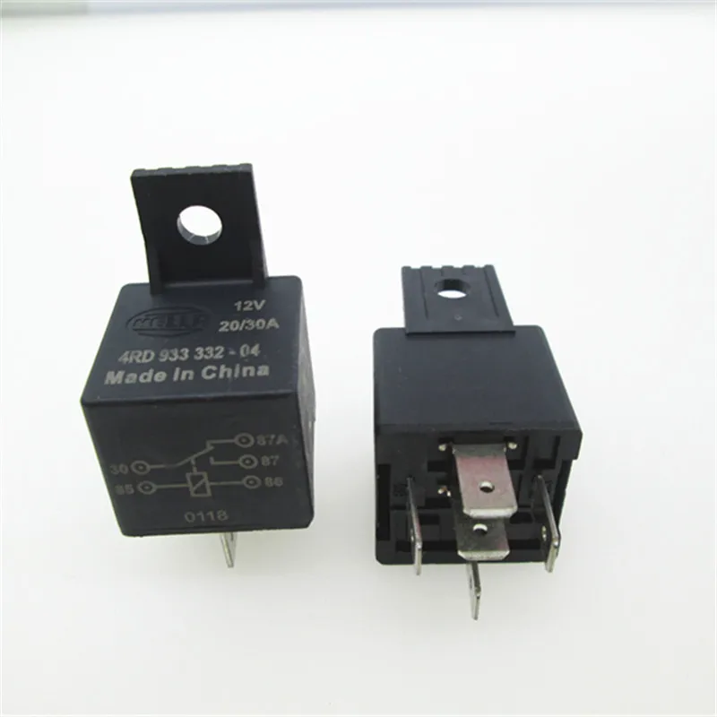 

CAR auto 12V relay 4RD 933 332-04 12V 4RD933332-04 12V 4RD-933-332-04 12V 12VDC DC12V 20A / 30A 5PIN