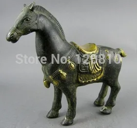 

China 14.8cm Bronze statue of horse Statue,Buddha,Tibet bronze,Bronze