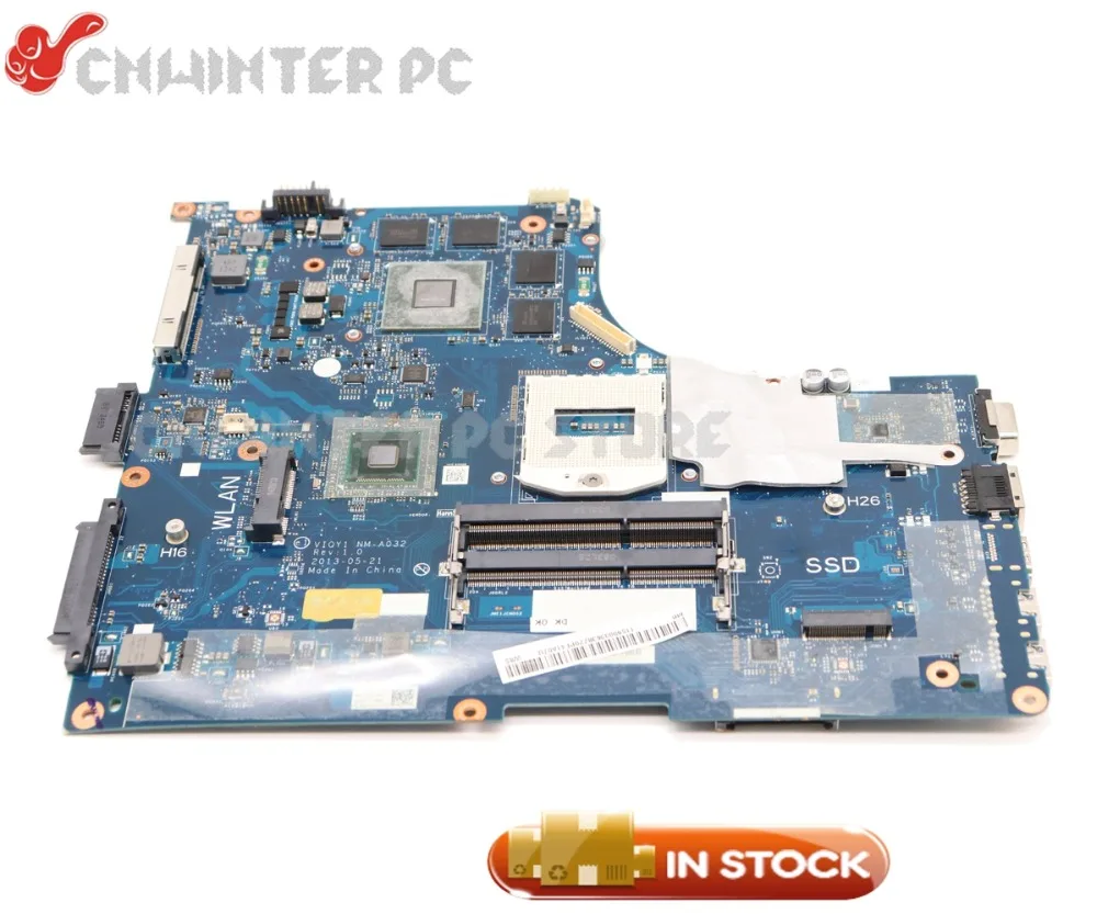 

Материнская плата NOKOTION AIQY1 для ноутбука Lenovo ideapad Y510P, материнская плата HM86 DDR3L GT755M, видеокарта