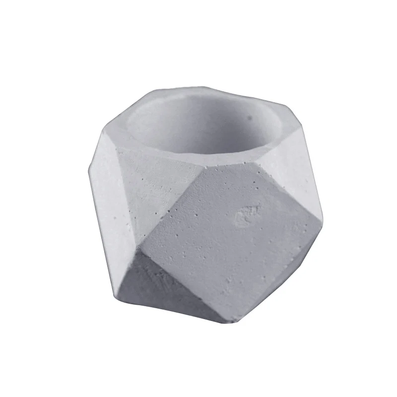 Силиконовые бетонные формы для цветочного горшка ручной работы геометрические