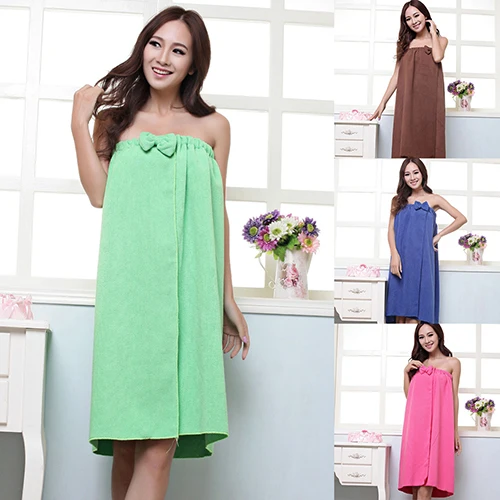 Для женщин Абсорбент микрофибры душ Средства ухода за кожей SPA лук ванной