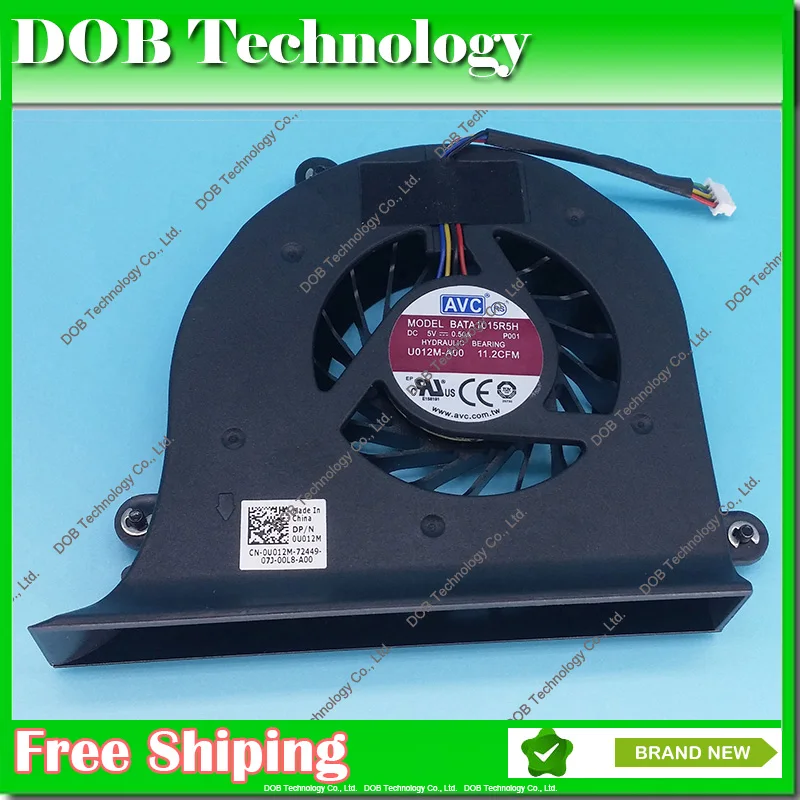 

FREE SHIPPING New Laptop CPU Cooling Fan For Alienware M17x R2 M17XR2 laptop CPU cooler fan AVC BATA1015R5H KSB0705HA