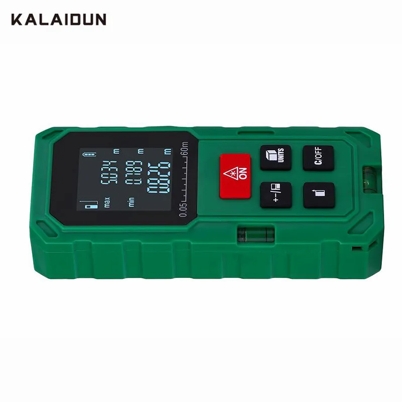Лазерный дальномер KALAIDUN цифровой лазерный измерительный линейка 40 м/60 м/80 м/100 м |