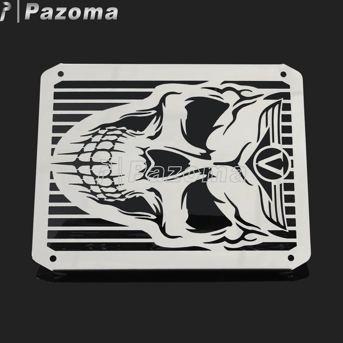 Мотоциклетная решетка из нержавеющей стали радиатора Защитная крышка для KAWASAKI VN