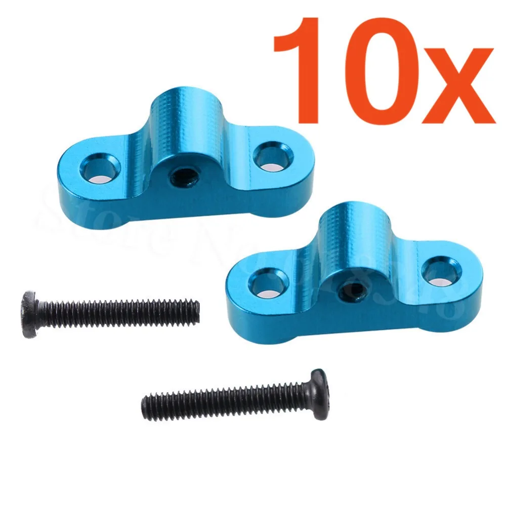 

10x алюминиевая задняя верхняя тяга опорная 0039 для WLtoys 12428 12423 1/12 RC автомобиль гусеничный короткий курс грузовик запасные металлические детал...