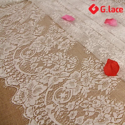 Кружевная ткань-занавеска для свадебного платья 3 м/лот ширина 150 см |