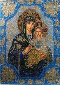 2018 Алмазная вышивка сделай сам религиозная мозаика иконы с изображением девы