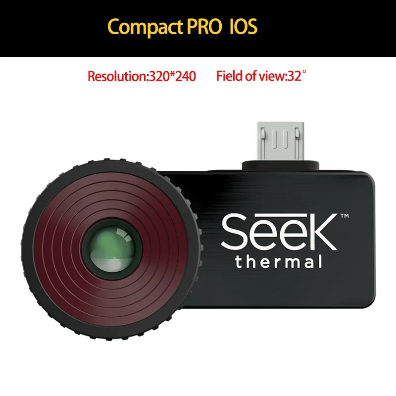 Compact PRO IOS Seek Compact PRO/Compact XR/компактный портативный мобильный телефон, инфракрасная камера, детектор Ночного Видения, Android и IOS версия - Цвет: Compact PRO IOS