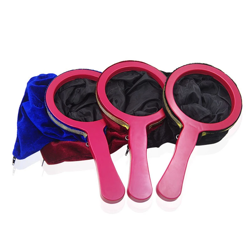 

1Pc Magic Tricks Universal Bag Appear or Disappear Bag Zipper Paper Flower Prop Beginner Magician Kids Party Children Gift