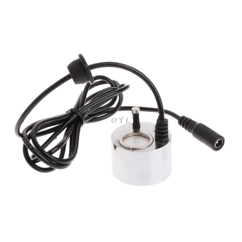 LED Colorful Light Ultrasonic Mist Maker Fogger Water Fountain Pond Decoration