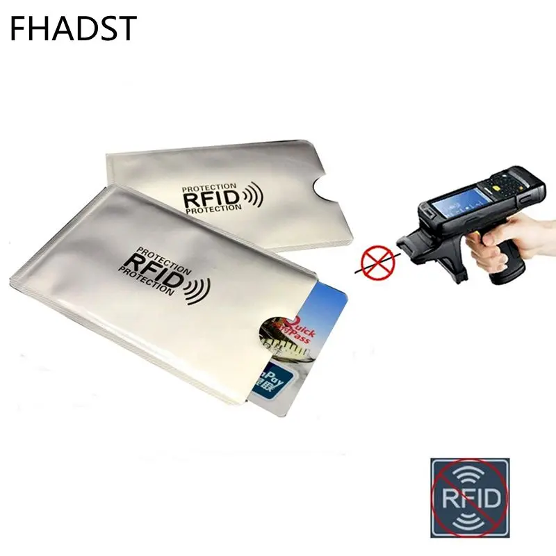5 шт. Анти Rfid Блокировка ридер замок банк держатель для карт ID банковский чехол