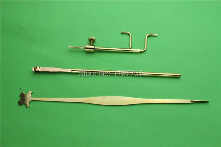 

Violin Sound Post Set Gauge + Sound Post Retrieve Clip toosl+ Installed Tools