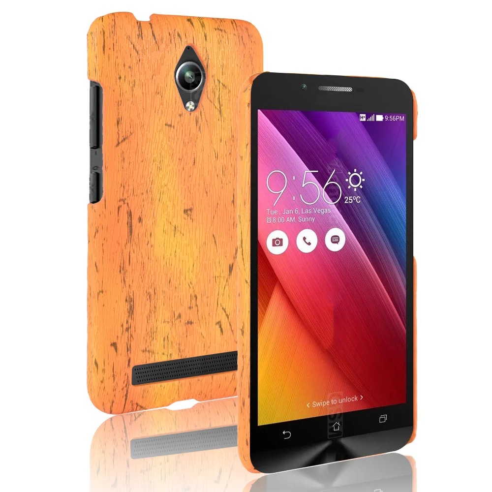 Z00VD 5 &quotРоскошные Woodern кожи Винтаж кожаный чехол для Asus ZenFone Go ZC500TG Hard Shell Чехлы