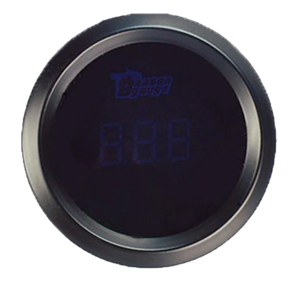 Автомобильный вольтметр 52 мм с синим светодиодом