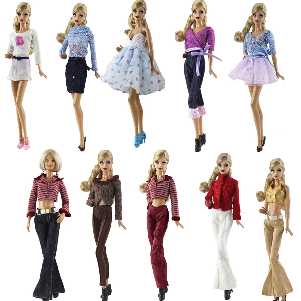 Мини юбка NK 1xDoll супер модельный наряд Повседневная Одежда для куклы Барби