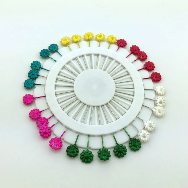 30 шт. лист цветок Звезда Сердце Шпильки Красочные иголки для крепления прямые