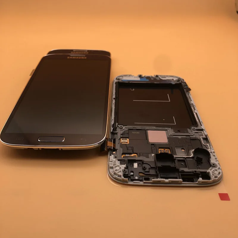 5,0 '' ЖК-дисплей сенсорный экран дигитайзер для SAMSUNG Galaxy S4 GT-i9505 i9500 i9505 i9506 i337 ЖК с рамкой